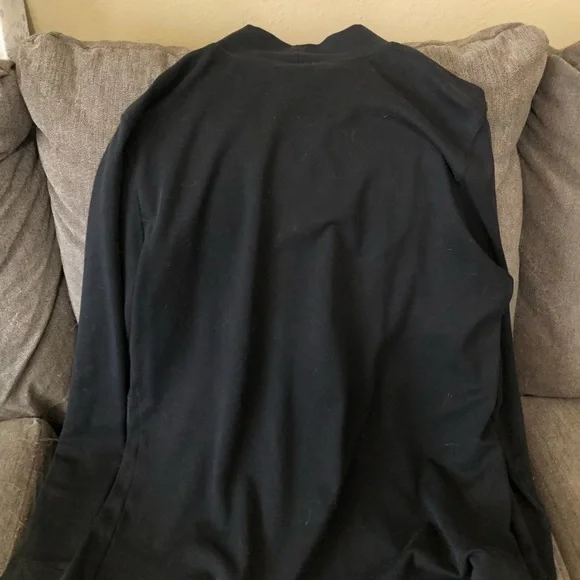 Lands' End Black Mock Turtleneck - Picture 3 of 3